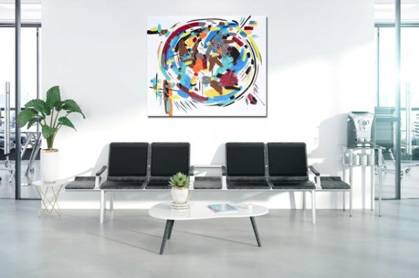 Buy hand-painted modern art art exclusive - Abstract 1384